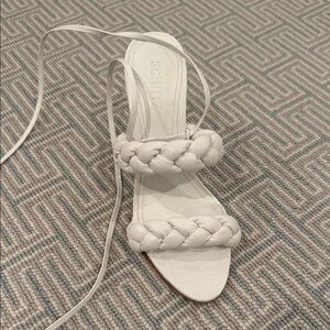 SCHUTZ Braided Cream Women's Sandals